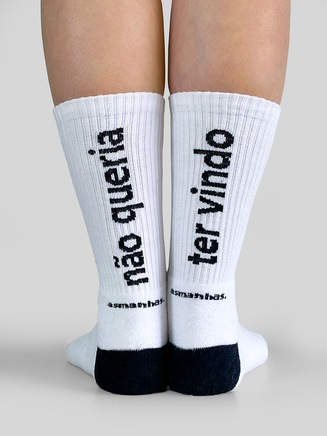 Kit 2 Pares de Meias - Sinceridade Diária - Asmanhas