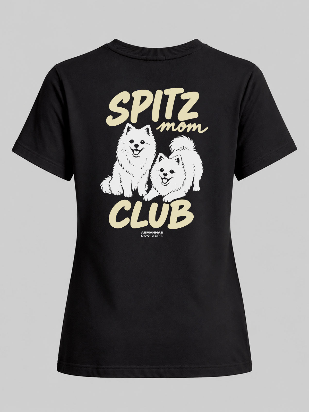 Camiseta Feminina Clube Mãe de Spitz Asmanhas