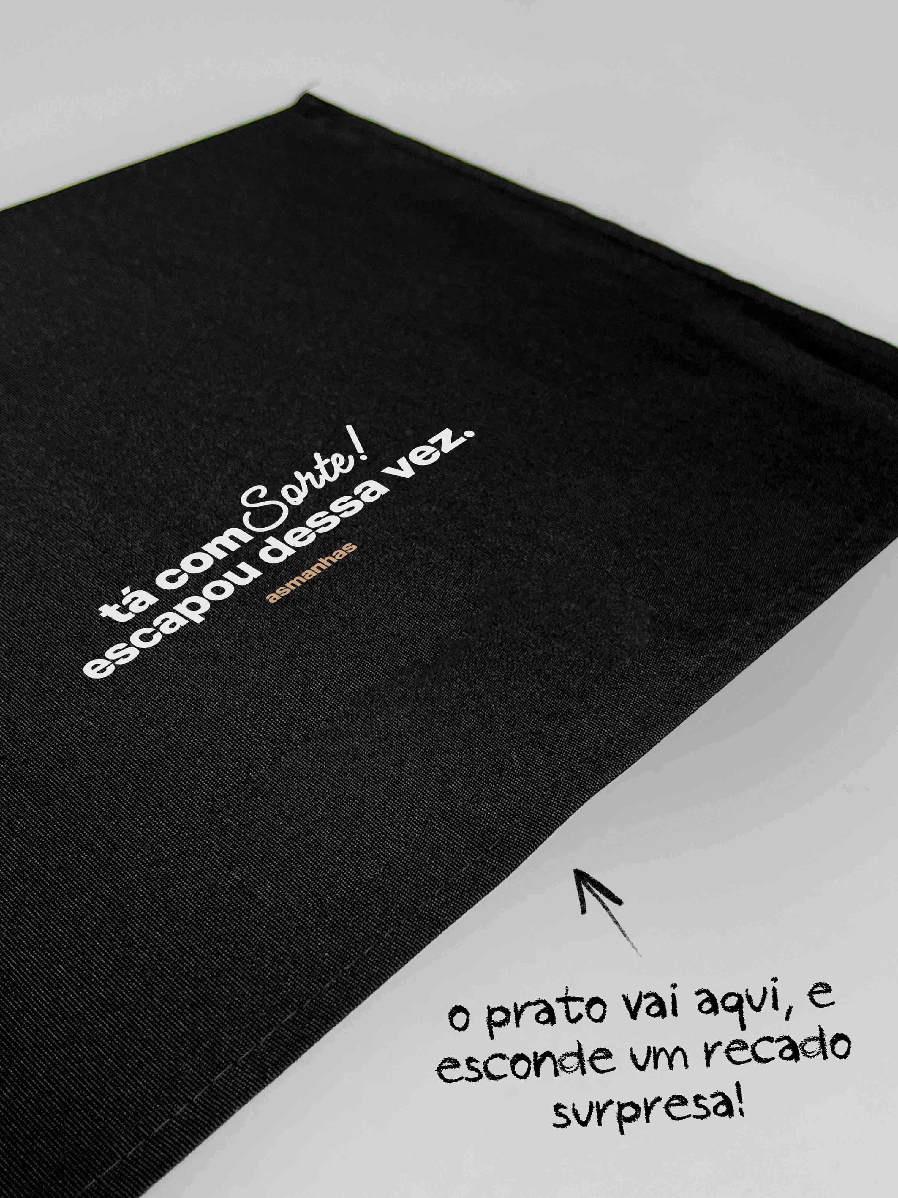 Jogo Americano Surpresa Sob o Prato Asmanhas