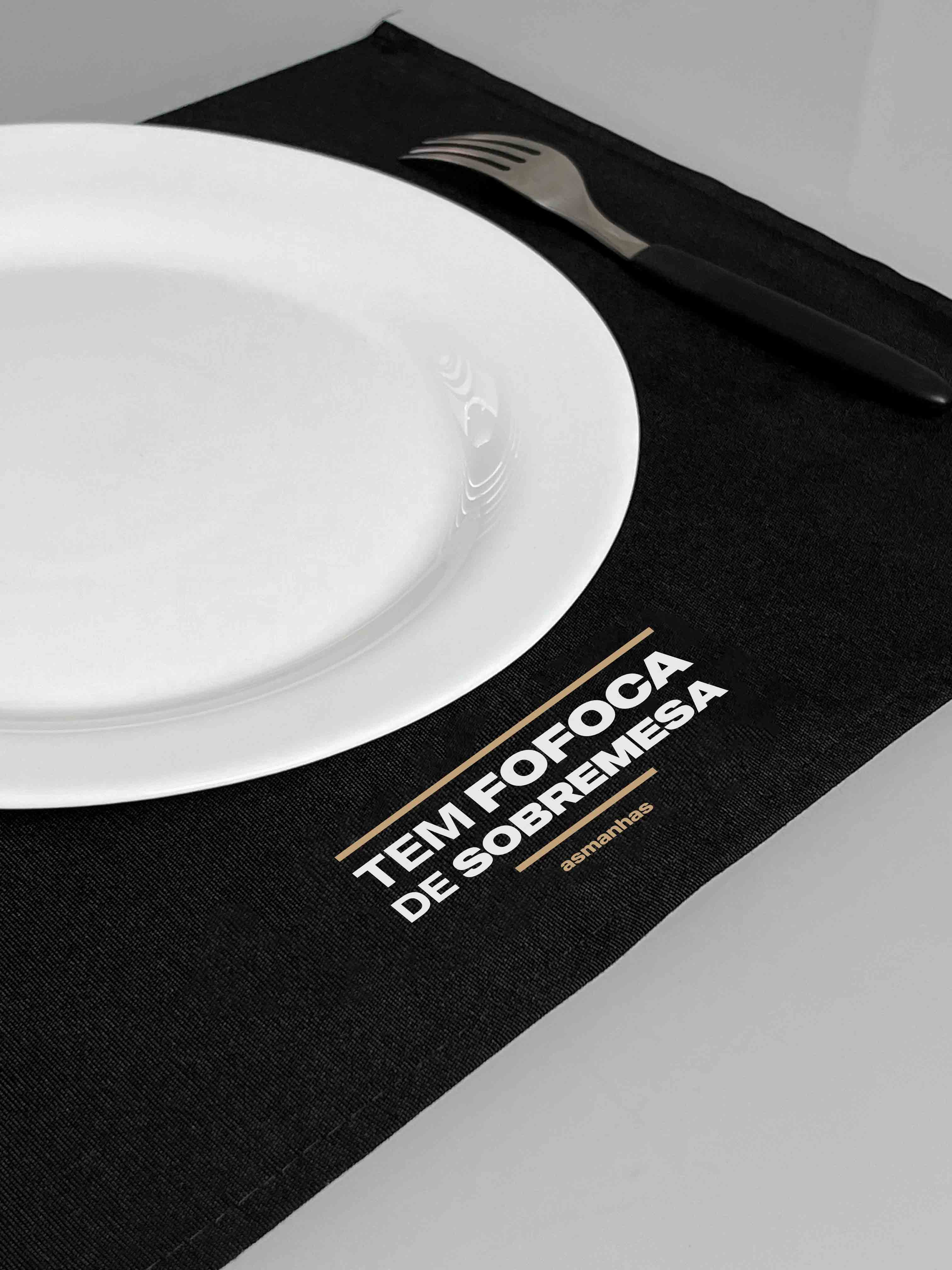 Jogo Americano Amigos & Comida Boa Asmanhas