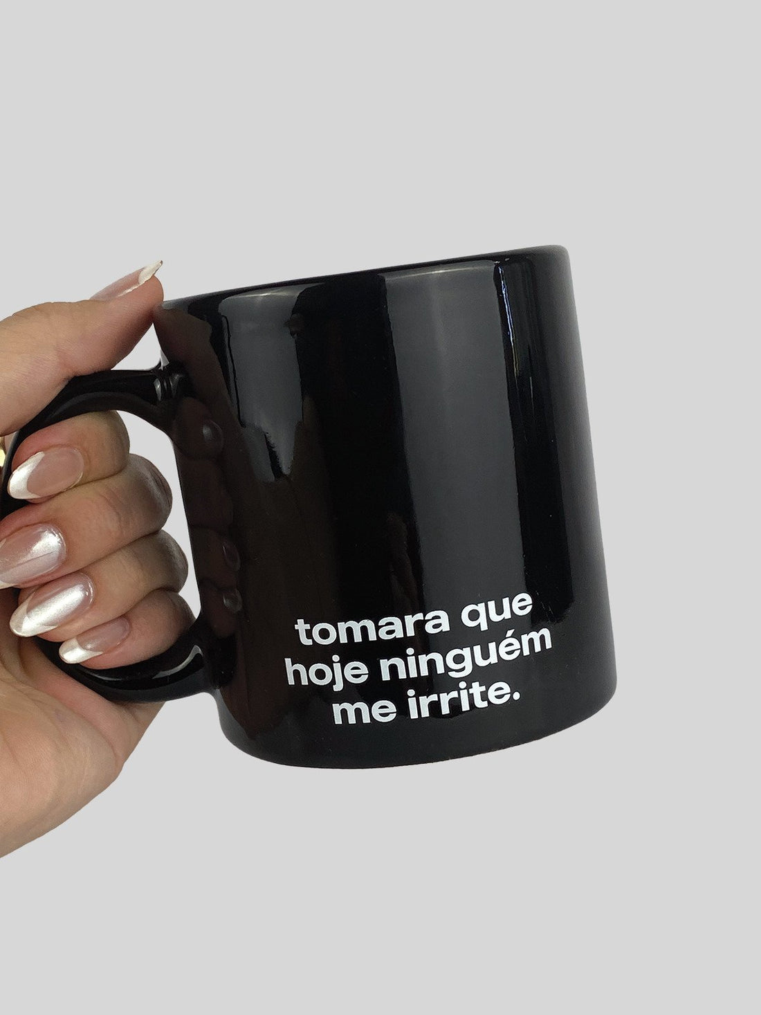 Caneca Tomara que Hoje Preta Asmanhas