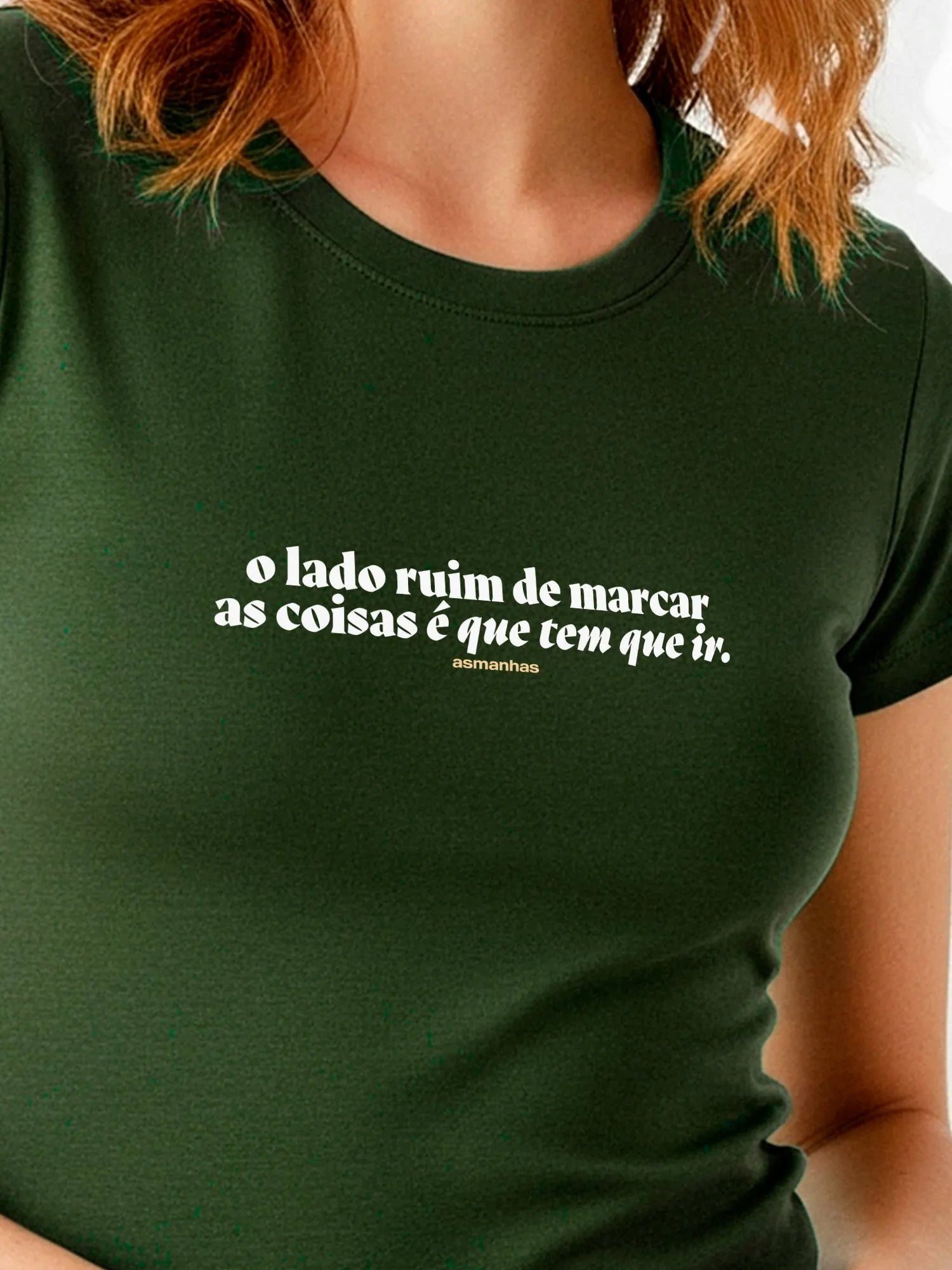 Camiseta Feminina Lado Ruim de Marcar Asmanhas