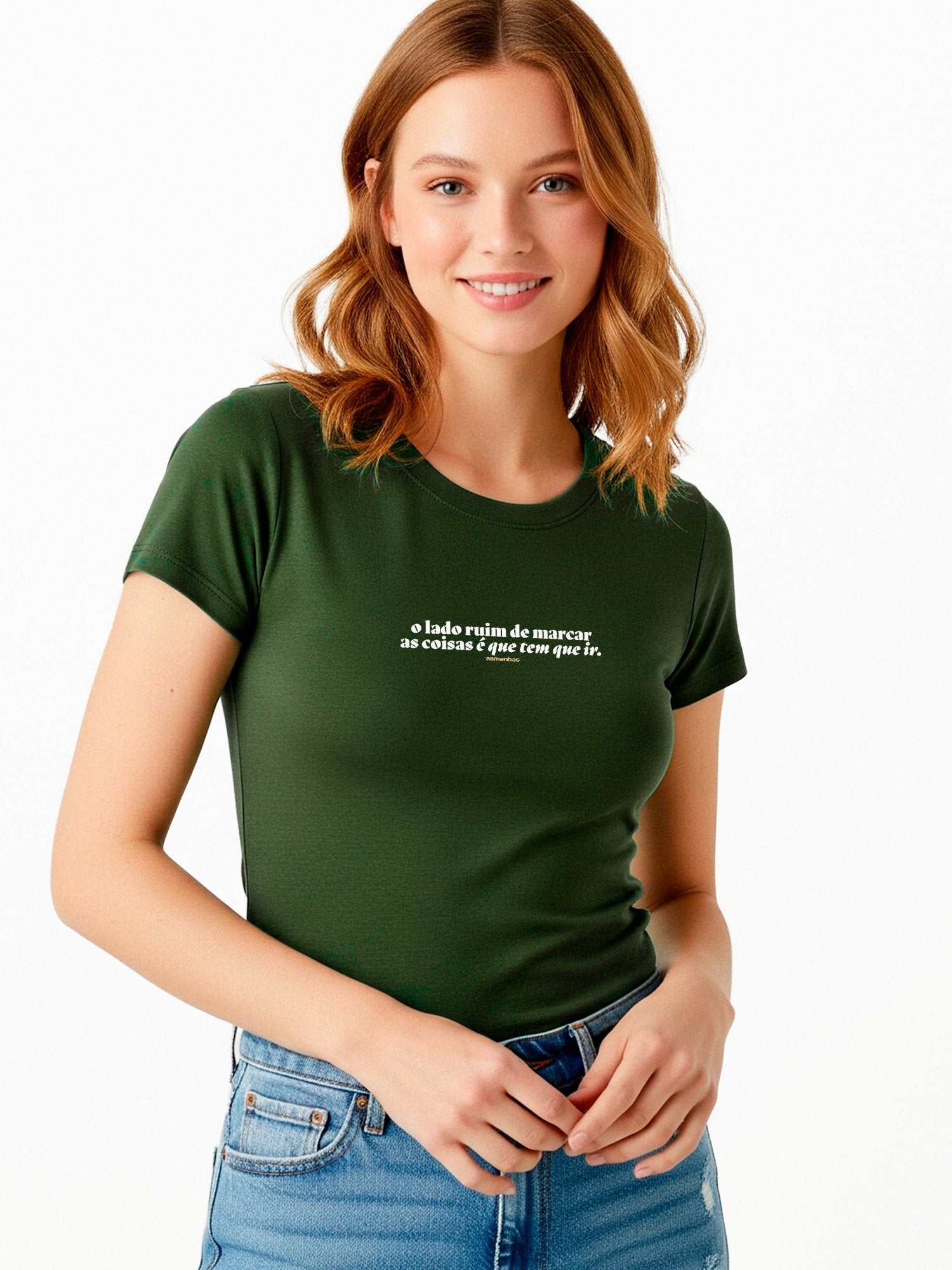 Camiseta Feminina Lado Ruim de Marcar Asmanhas